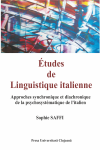 ÉTUDES DE LINGUISTIQUE ITALIENNE