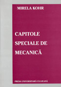 CAPITOLE SPECIALE DE MECANICĂ