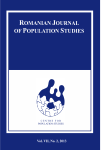 ROMANIAN JOURNAL OF POPULATION STUDIES, VOL. V, NR. 2/2011
