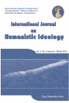 INTERNATIONAL JOURNAL ON HUMANISTIC IDEOLOGY, VOL. V, NR. 2, 2012
