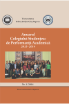 ANUARUL COLEGIULUI STUDENȚESC DE PERFORMANȚĂ ACADEMICĂ