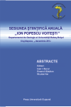 SESIUNEA ȘTIINȚIFICĂ ANUALĂ ION POPESCU VOITEȘTI. ABSTRACTE