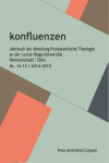 Konfluenzen. Jahrbuch der Abteilung Protestantische Theologie an der Lucian Blaga Universität Hermannstadt / Sibiu Nr. 14‐15 / 2014‐2015