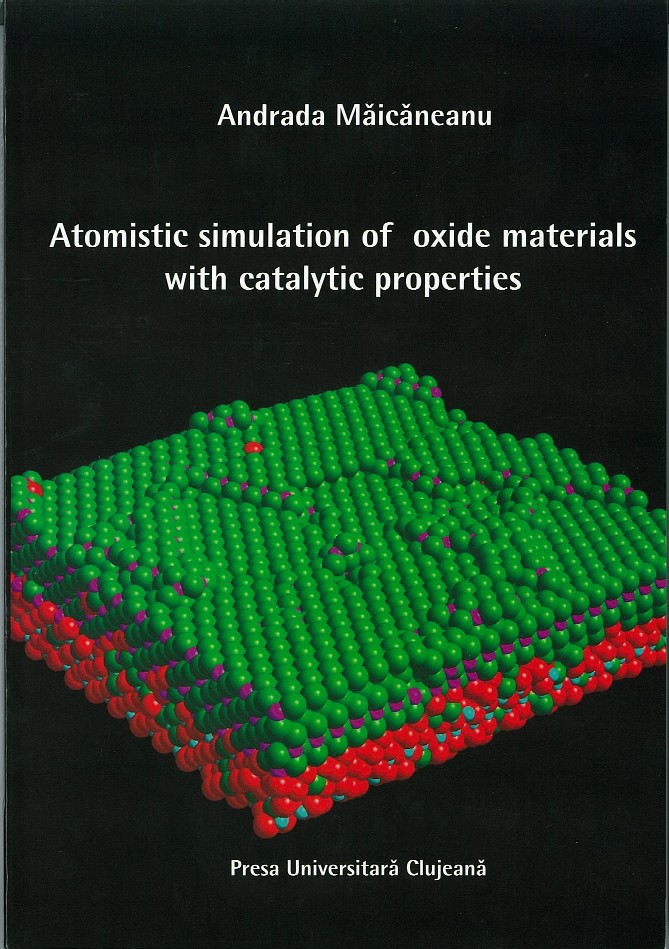 ATOMISTIC SIMULATION OF OXIDE MATERIALS WITH CATALYTIC PROPERTIES 