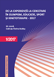 DE LA EXPERIENȚĂ LA CERCETARE ÎN OLIMPISM, EDUCAȚIE SPORT ȘI KINETOTERAPIE