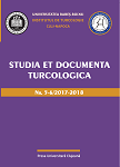 STUDIA ET DOCUMENTA TURCOLOGICA, NR. V-VI