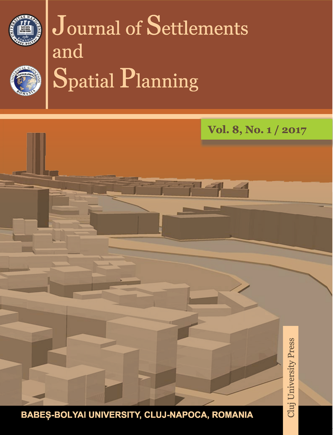 Journal of Settlements and Spatial Planning vol. 8, no. 1-2017