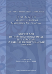 Justitia et misericordia coambulant. Omagiu părintelui profesor Maximilian Pal, OFMConv.: XXV de ani de învăţământ universitar la Catedra de Drept Canonic (1995-2020)