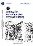 Journal of Evidenced-Based Psychotherapies, Vol. 22, No. 1/2022
