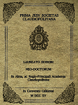 PRIMA JESU SOCIETAS CLAUDIOPOLITANA sudore, et sanguine secunda, et foecunda.