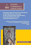 Studia Germanica Napocensia, Band 7, 2022 Deutschsprachige Wissenschaft in Siebenbürgen und die Klausenburger Universität