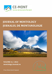 Journal of Montology/ Jurnalul de Montanologie, Vol. XVI