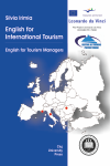 ENGLISH FOR INTERNATIONAL TOURISM: ENGLISH FOR TOURISM MANAGERS