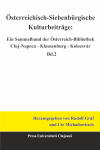 ÖSTERREICHISCH-SIEBENBÜRGISCHE KULTURBEITRÄGE