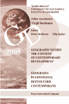 GEOGRAFIA ÎN CONTEXTUL DEZVOLTĂRII EUROPENE CONTEMPORANE. TURISMUL ŞI DEZVOLTAREA DURABILĂ