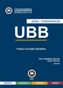 POLITICA CERCETĂRII ŞTIINŢIFICE LA UNIVERSITATEA BABEŞ-BOLYAI