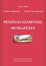 PÉNZÜGYI SZÁMVITEL MUNKAFÜZET 